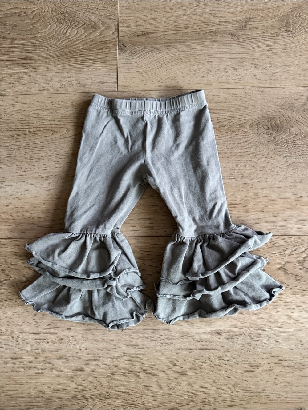 Kids Ruffle Bell-Bottom Leggings 6 months